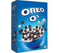 Oreo O's Cereal 350g, Oreo Cereal Cereal Cereal Cocoa and vanilla flavour, Oreo Cereal as a breakfast or snack among others, contains vitamins and iron