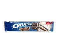 Oreo Sandwich Biscuits, Classic Cookies Filled with Vanilla Latte Crème, 157 g (Pack of 1)