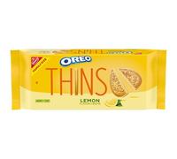 OREO Thins Lemon Creme Sandwich Cookies, Family Size, 11.78 oz