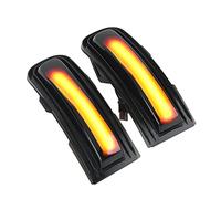 Oreq LED Turn Light, Sequential Dynamic LED Side Mirror Marker Lights, Side Mirror Turn Indicator Light Strip, Smoked Lens Compatible with Renegade 2015-2022, Amber