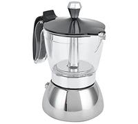 Oreq Moka Coffee Pot, 4 Cup Stainless Steel Coffee Maker Classic Italian Espresso Maker for Home and Camping, Induction Stovetop Espresso Maker for Gas or Electric Stove Top