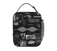 OREURUIK Arctic Monkeys Rock Band Accessories Insulated Lunch Bag for Travel Vintage Food Container Reusable Cooler Thermal Bento Box