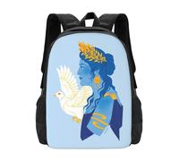 OREURUIK Bust Schoolbag Backpack Fashion Bags Aphrodite Greek Mythology Roman Mythology Ancient Greece Art History