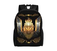 OREURUIK Custom Saint Seiya Pegasus Bronze Travel Backpack School Computer Bookbag Anime Knights of Zodiac College Student Daypack Bags