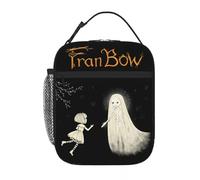 OREURUIK Fran Bow and A Valokas Thermal Insulated Lunch Bag for Travel Cartoon Game Portable Food Bag Cooler Thermal Lunch Boxes