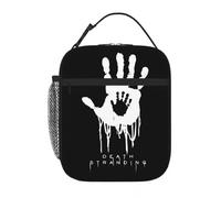 OREURUIK Game Death Stranding Hand Thermal Insulated Lunch Bags for Travel PS4 Player Portable Bento Box Thermal Cooler Lunch Box