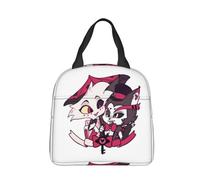 OREURUIK Husk and Angel Dust Hazbins Hotels Insulated Lunch Bag Cooler Bag Reusable Portable Tote Lunch Box Food Handbags Beach Outdoor