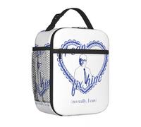OREURUIK I Can Fix Him Joost Klein Accessories Insulated Lunch Bag for School Funny Meme Food Box Portable Cooler Thermal Lunch Boxes