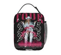 OREURUIK Insulated Lunch Boxes Beyonce Cowboy Carter Tour 2025 Accessories Food Box Multifunction Cooler Thermal Bento Box for School