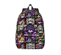 OREURUIK Murder Drones Fanart Chibis Backpack for Men Women Fashion High School Work Daypack UZI Cartoon Laptop Shoulder Bag Gift