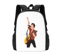 OREURUIK Perfomance Schoolbag Backpack Fashion Bags Mendes Music Handwritten Pop Guitar in My Blood Mendes Army Song