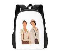 OREURUIK Salvatore Brothers Schoolbag Backpack Fashion Bags Tvd Damon Salvatore The Vampire Diaries Stefan Salvatore The