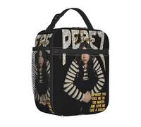 OREURUIK Singer Gigi Perez Insulated Lunch Bag Food Bag Portable Thermal Cooler Bento Box for School Office