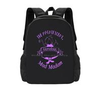 OREURUIK The Magnificent Schoolbag Backpack Fashion Bags The Sword In The Stone Madam Mim Witch Cruise Family Walt World Animal