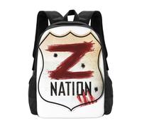 OREURUIK Z Nation Schoolbag Backpack Fashion Bags Znation Z Nationn The Murphy Murfy Murfi Zombies