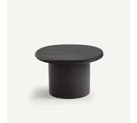 Oreus Coffee Table in Solid Acacia, Height 31cm Black