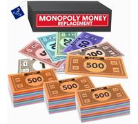 oreven Mono 2 Sets of 60 of each Bill Denomination in Mixed Colors: $1, $5, $10, $20, $50, $100, and $500