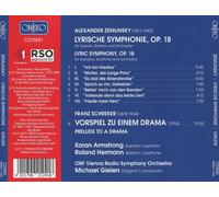 ORF VIENNA RSO/GIELEN-ZEMLINSKY:LYRISCHE SYMPHONIE NEW CD