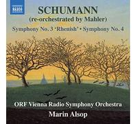 Orf Vrso/alsop - SCHUMANN:SYMPHONIES 3 AND 4 [CD]