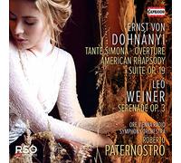 Orf Vrso/Paternostro - Ernst von Dohnányi: Tante Simona, American Rhapsody, Suite Op. 19, Leó Weiner: Serenade Op. 3