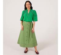 Orfeo Paris Anycia Midi Skirt CAMEL LARGE / EXTRA LARGE