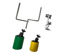 Orff Percussion Cowbell Musical Instrument Mounting Clamp Set with Clear Sound for Music Education and Musical Cowbell Set