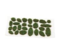 ORFOFE 1 Box Static Grass Tuft Model Resin Miniature Grass Clusters for Scale Track Railway Diorama DIY Sand Table Scenic Decoration