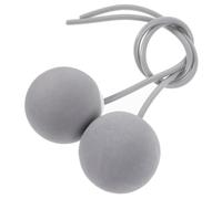 ORFOFE 1 Pair Cordless Weighted Jump Rope Balls 5CM Gray Skipping Rope Replacement Fitness Equipment Indoor Sports Accessories