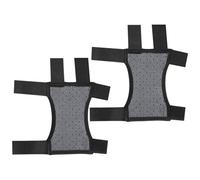 ORFOFE 1 Pair Forearm Crutch Handle Pads with Moisture Wicking Cloth and Protective Design Sturdy Crutch Accessory Pads for Wheel-Chair Walkers for Summer Use
