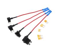 ORFOFE 1 Set Line Fuse Holder Fuse Tap Adapter for Easy Circuit Addition Durable Construction Secure Socket Connection for Vehicles Protect Existing Circuits