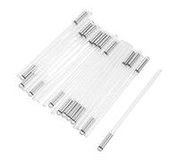 ORFOFE 10 Pairs Transparent Glasses Temple Tips Sleeves Anti-Slip Ear Grip Covers for Metal Frame Eyeglasses Comfortable Replacement Cushions for Reading Spectacle Sunglasses