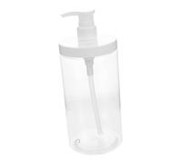 ORFOFE 1000ml Travel Dispenser Bottle Refillable Lotion Pump Container Portable Shower Gel Body Wash Bottle for Gym Camping Toiletries