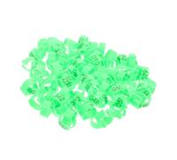 ORFOFE 100pcs Durable Pigeon Leg Bands Bright Colored Identification Markers for Pigeons Parrots and Other Birds Lightweight and Easy to Install