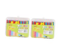 ORFOFE 100pcs Math Learning Rods Educational Counting for Preschool Kindergarten Intellectual Development Number Games