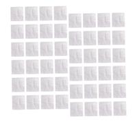 ORFOFE 100Pcs Plant Growing Bags Ventilated Planters for Deck and Porch Non-Woven Fabric Material 7.07X6.29X0.08In Size Safe to Move Plants White Vegetable Planting Bags