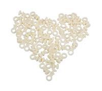 ORFOFE 100pcs Plastic Curtain Track Rollers Silent Gliders for Window Curtains Dividers Easy to Install and Maintain