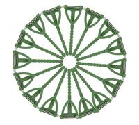 ORFOFE 100Pcs T-Shape Triangle Brooch Pins Plastic Corsage Making Material DIY Wedding Boutonniere Safety Pins for Bridal Boutonnieres and Craft Accessories