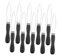 ORFOFE 10pcs Button Helper Tool with Black Handle for Seniors and Arthritis Hands One-Handed Adaptive Button Aid Device for Shirts and Pants for Elderly and Disabled