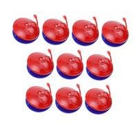 ORFOFE 10Pcs Castanet Musical Instruments Educational Percussion Plaything for Rhythm Training Early Music Teaching Aid
