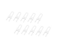 ORFOFE 10pcs Childproof Cabinet Latch u Shaped for Furniture Easy Install and Practical for Boys and Girls and Pets