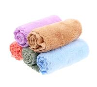 ORFOFE 10pcs Coral Bath Towel Washcloth for Newborn Soft Reusable Wipes for Boys and Girls Bath