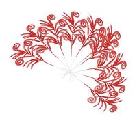 ORFOFE 10pcs Glittered Leaf Adornments for Christmas Tree Decorations Artificial for Festive Arrangements and Winter Decoration for Holiday Wreaths and Centerpieces