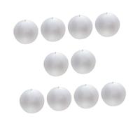 ORFOFE 10Pcs Inflatable Beach Balls Semi Transparent Frosted Design Portable Outdoor for Summer Play and Decoration