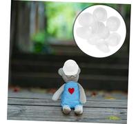 ORFOFE 10pcs Mini Plastic Doll Helmets Realistic Construction Safety Hard Hats for Dollhouse Decor and Imaginative Play Accessories