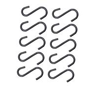 ORFOFE 10Pcs Mini S-hook Doll Kitchen Cookware Hangers Dollhouse Accessories Compact for Display and Storage Smooth Polished Surface Gift for Doll Play