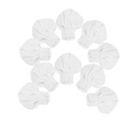 ORFOFE 10pcs Miniature Cloth Chef Hats for Dolls DIY Craft Supplies Cute Mini Dollhouse Accessories Creative Projects Decorative Mini Hats for Costume