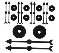 ORFOFE 10pcs Plastic Rotating Arrow Game Pointers for Classroom Board Teaching DIY Game Accessories for Critical Thinking and Creative Play