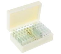 ORFOFE 10pcs Prepared Microscope Glass Slides Insect Specimens for Biology Class Educational Set for Students