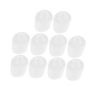 ORFOFE 10pcs Round Plastic Toy Squeaker Inserts for Plush Doll Craft and DIY Baby Pet Noise Toys 9.8cm Cylindrical Replacement Squeakers for Pet and Baby Repair