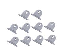 ORFOFE 10pcs Rv Awning Hooks Replacement Camping Supplies Caravans Awning Hook Hangers Lightweight Portable for Touring Motorhome
